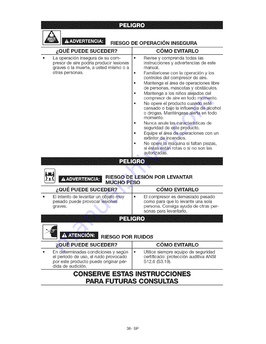 Craftsman 919.195414 Owner'S Manual Download Page 33