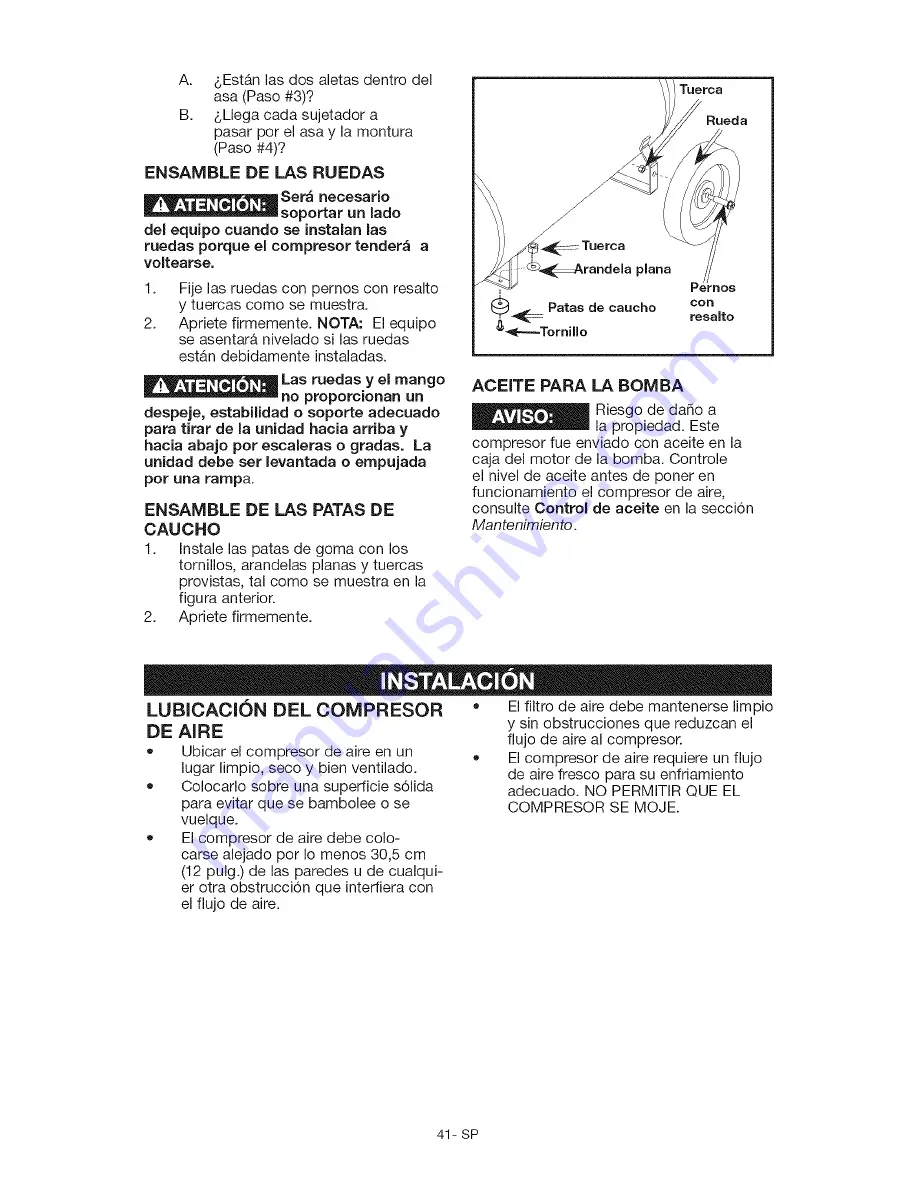 Craftsman 919.195414 Owner'S Manual Download Page 36