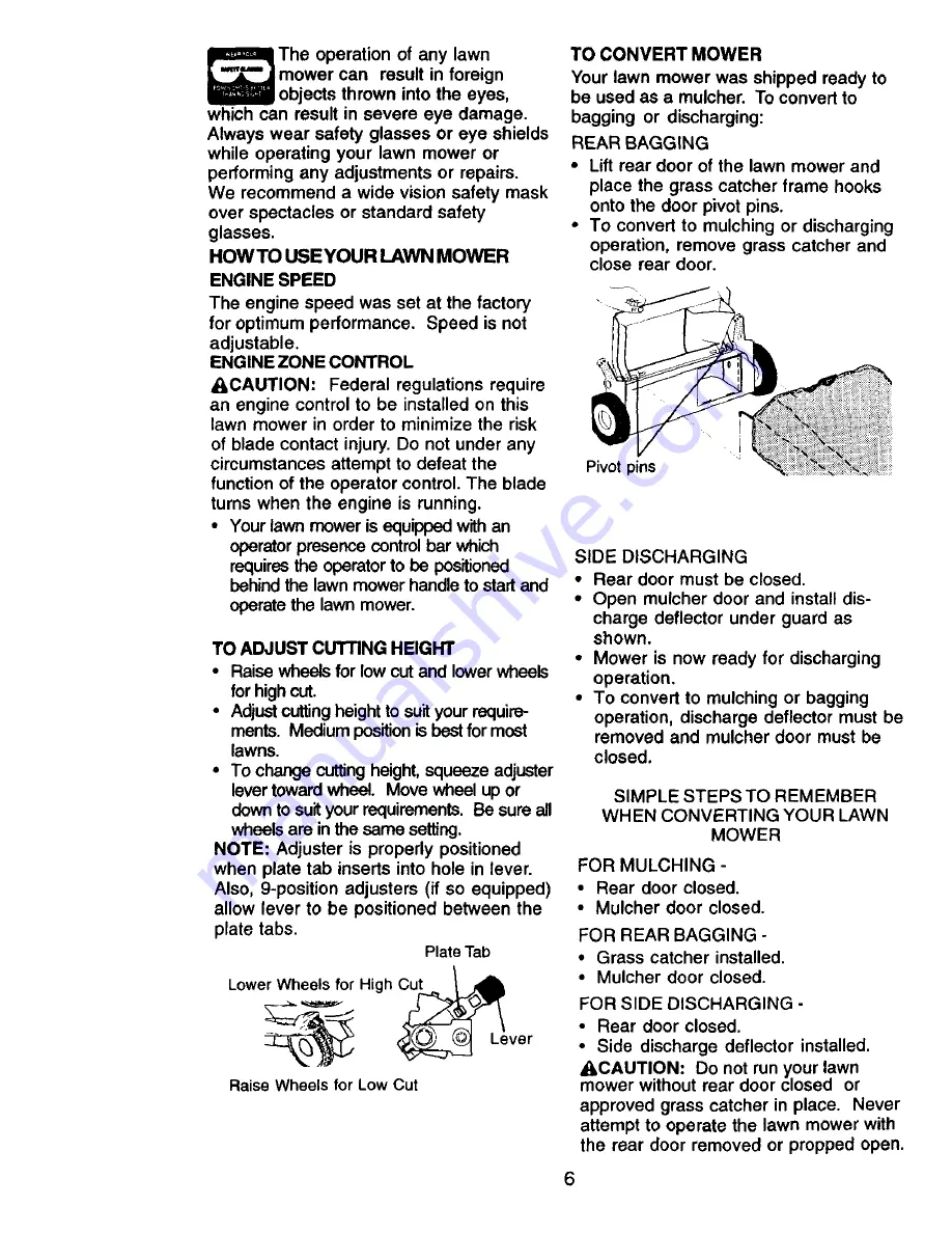 Craftsman 944.360480 Owner'S Manual Download Page 6