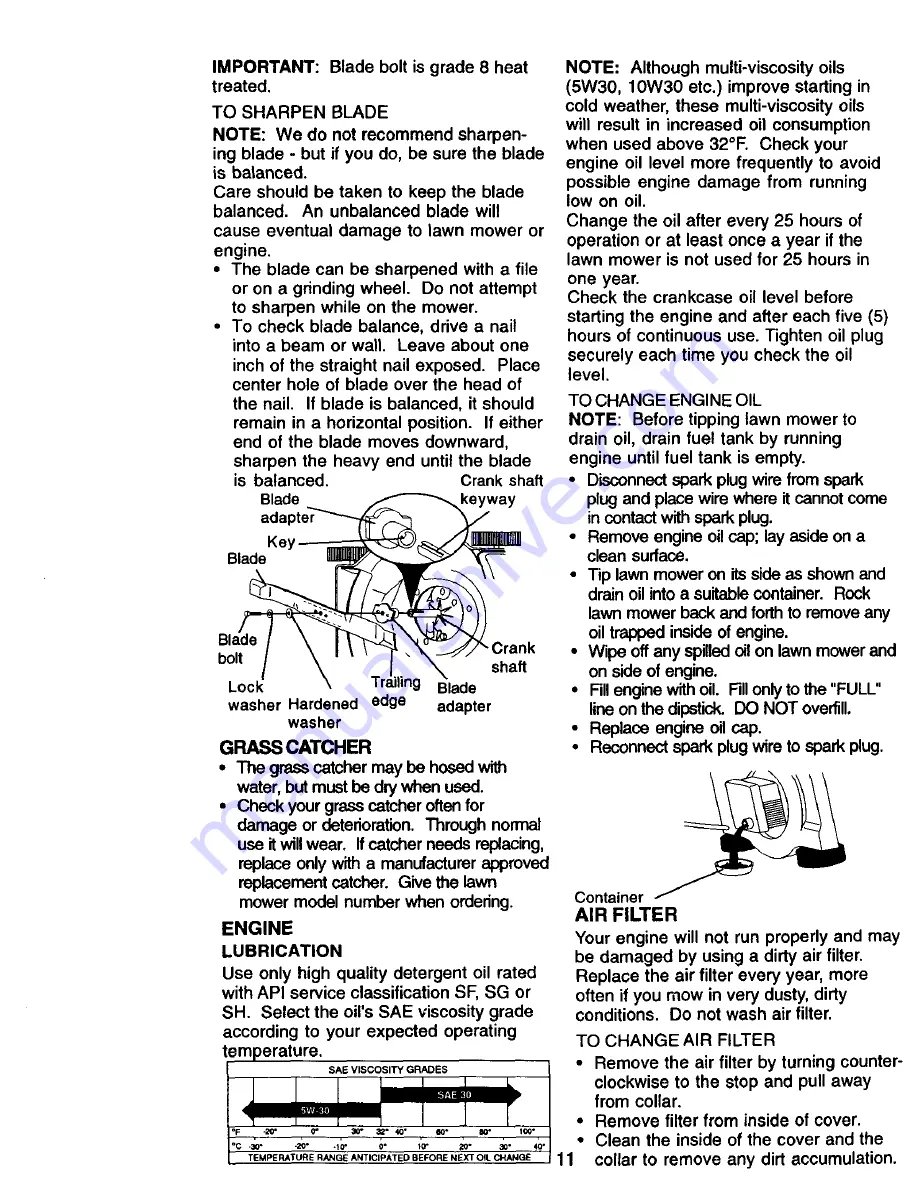 Craftsman 944.360480 Owner'S Manual Download Page 11