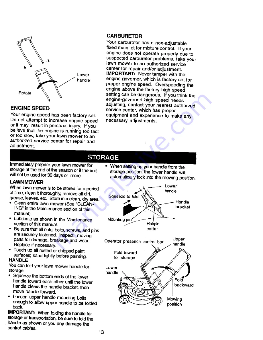 Craftsman 944.360490 Owner'S Manual Download Page 13