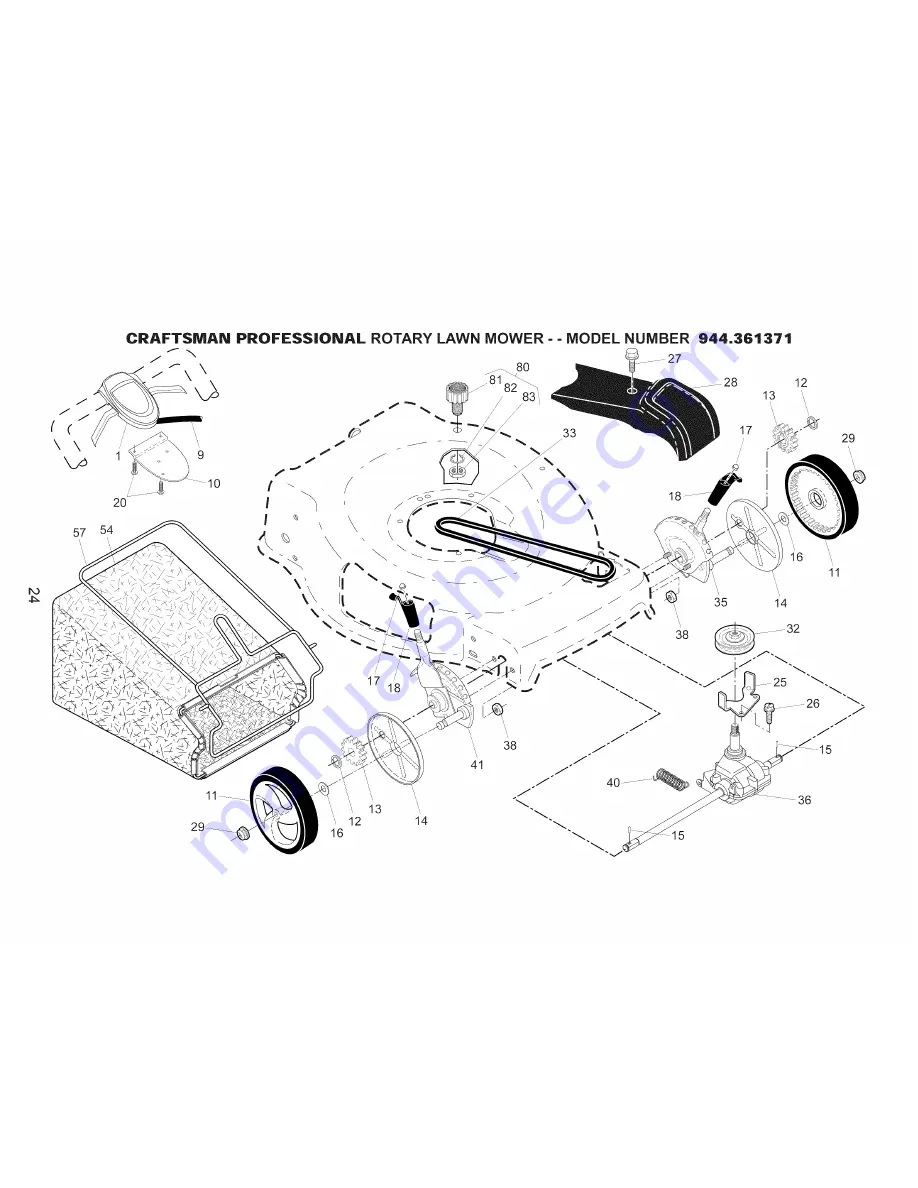 Craftsman 944.361371 Скачать руководство пользователя страница 24