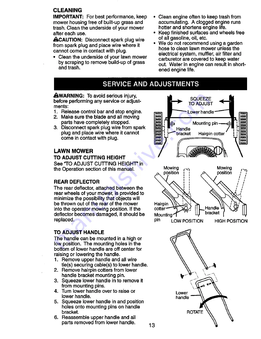 Craftsman 944.364490 Owner'S Manual Download Page 13