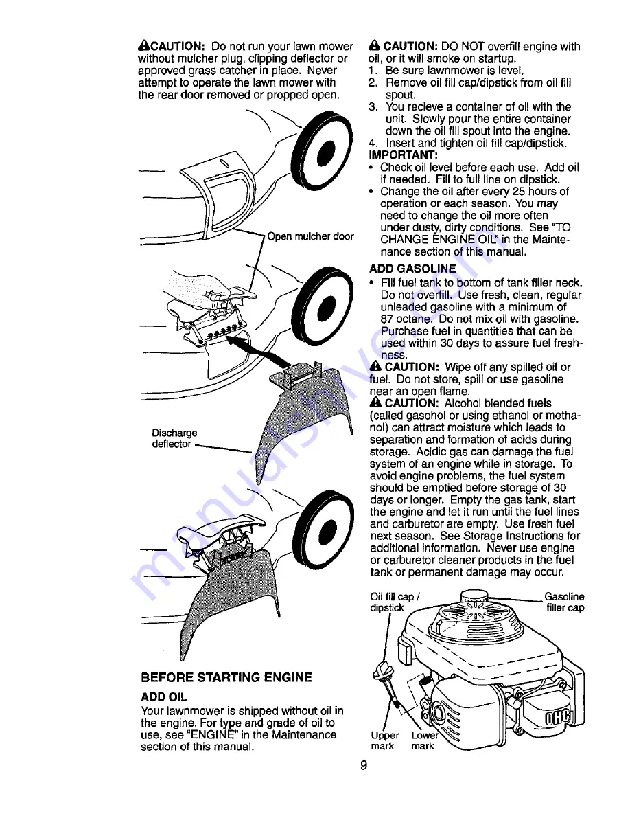 Craftsman 944.365450 Скачать руководство пользователя страница 9