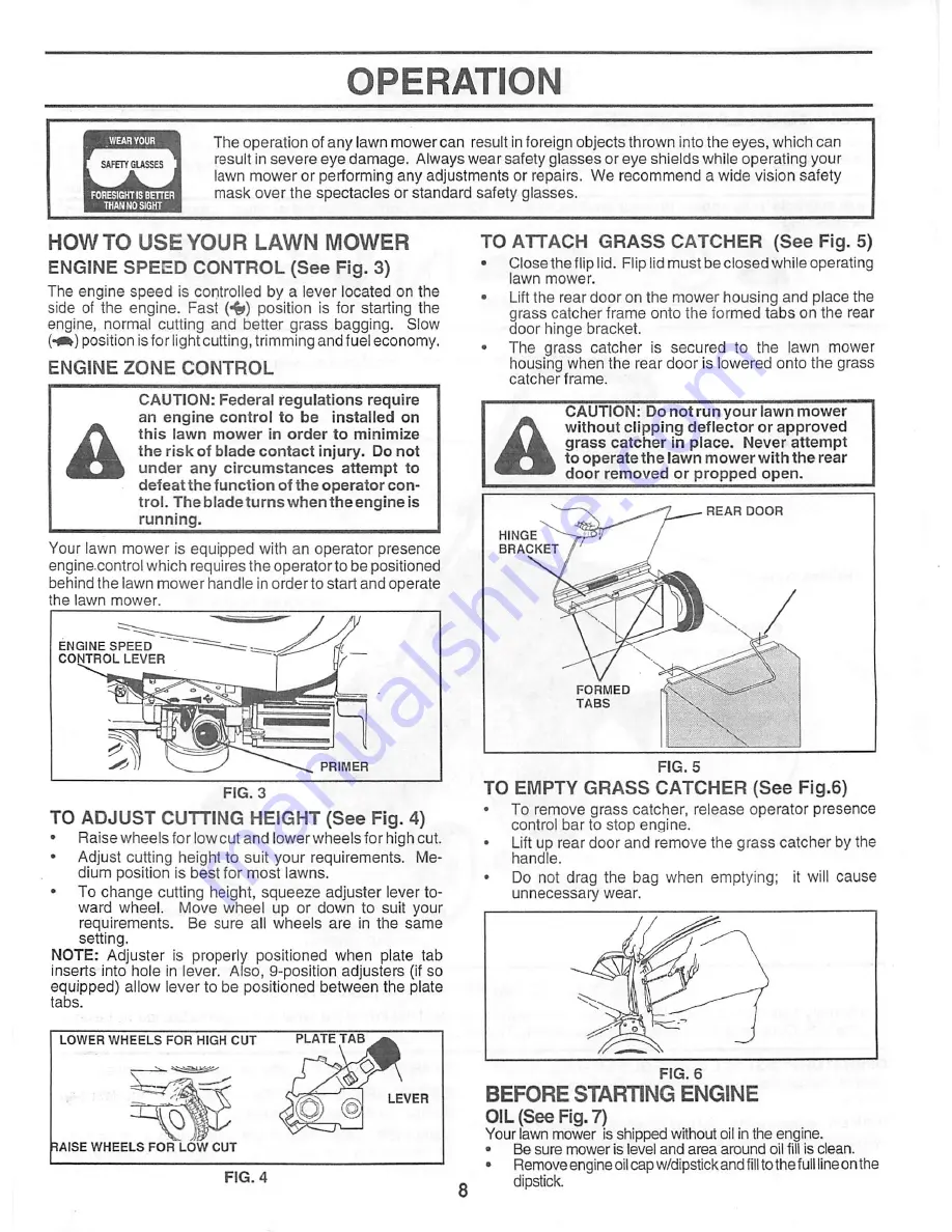 Craftsman 944.367150 Owner'S Manual Download Page 8