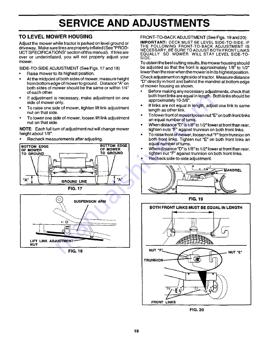 Craftsman 944.600191 Owner'S Manual Download Page 19