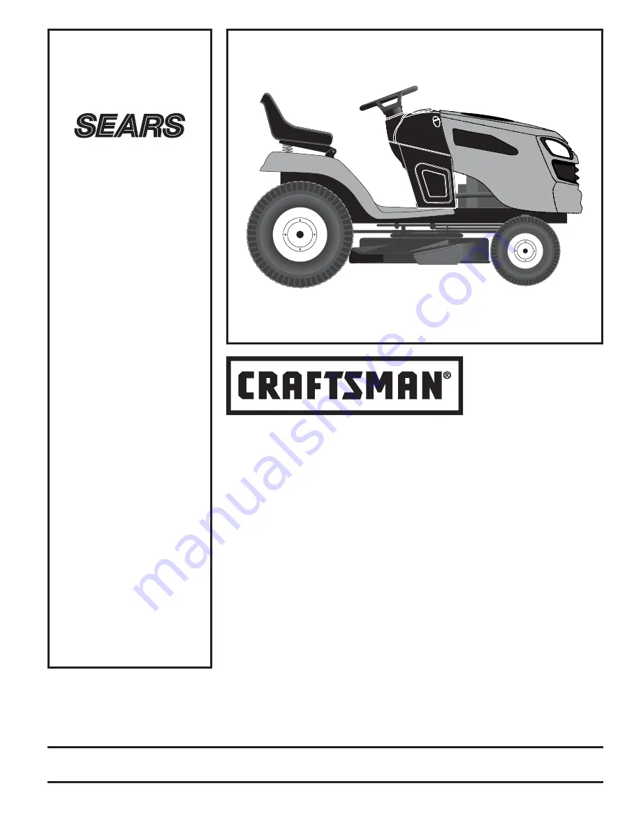 Craftsman 944.601280 Owner'S Manual Download Page 1