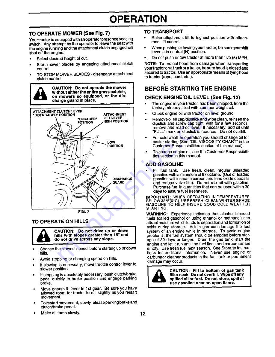 Craftsman 944.609040 Owner'S Manual Download Page 12