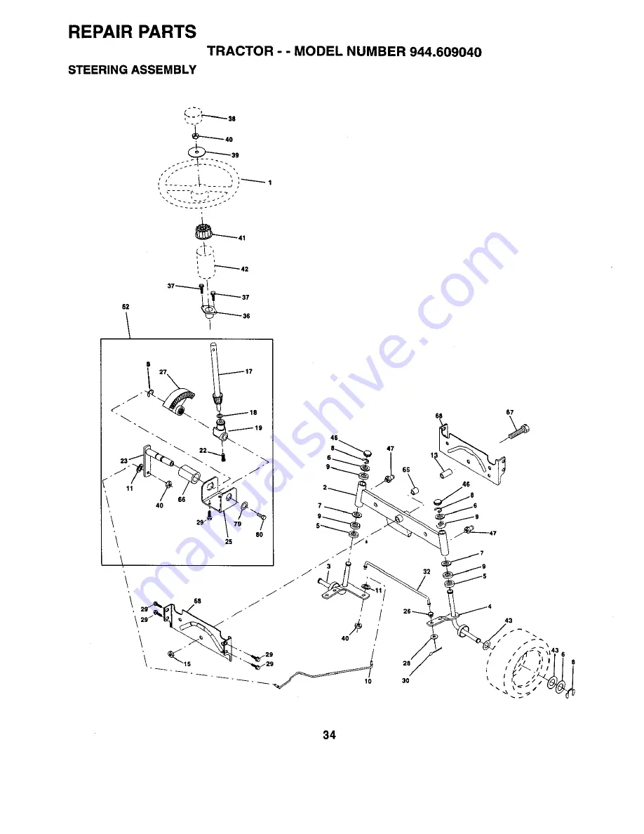 Craftsman 944.609040 Owner'S Manual Download Page 34