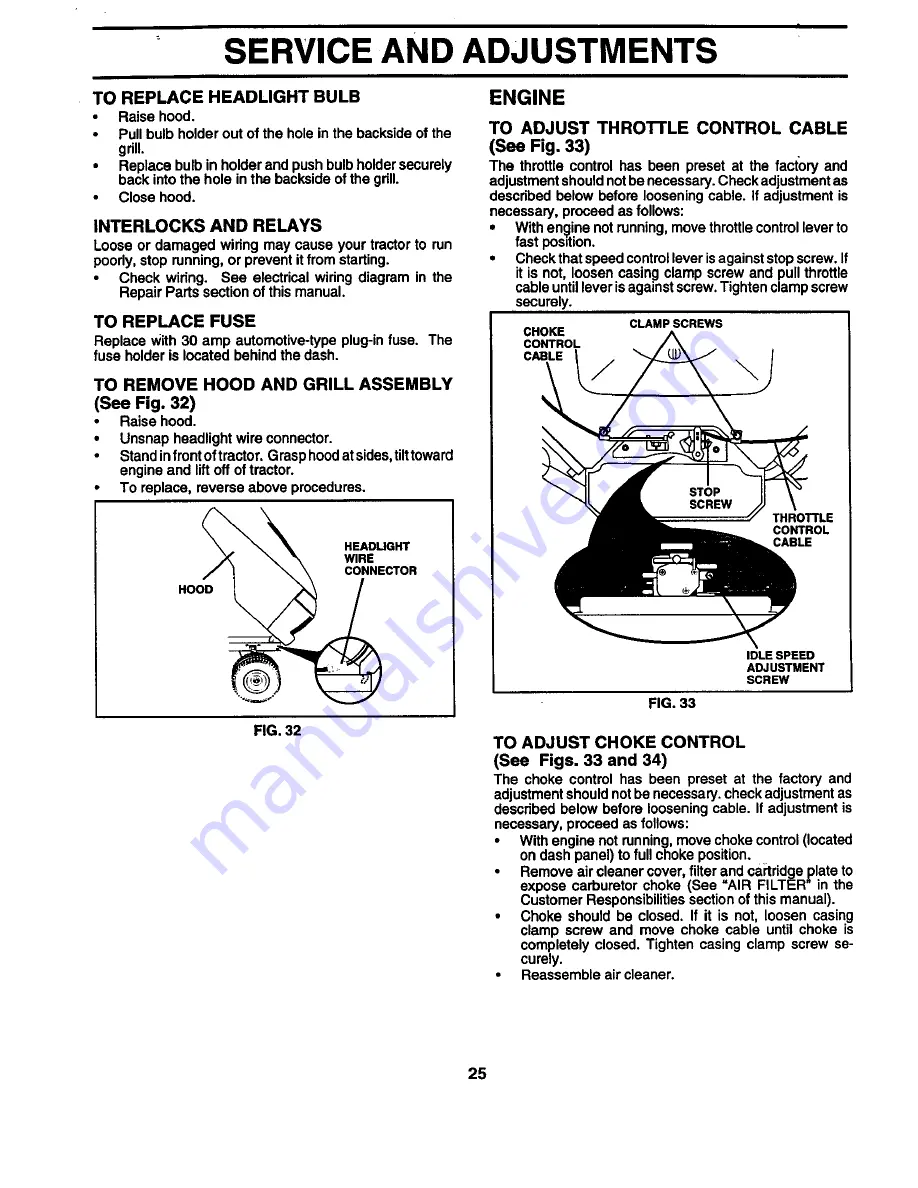 Craftsman 944.609940 Owner'S Manual Download Page 25