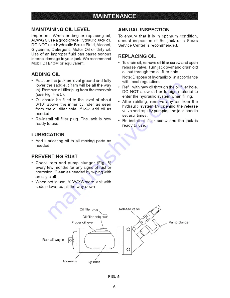 Craftsman 950156 Operators Operator'S Manual Download Page 14