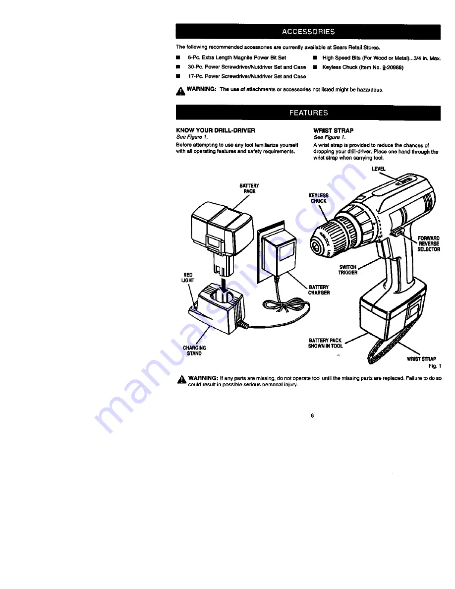 Craftsman 973.111330 Скачать руководство пользователя страница 6