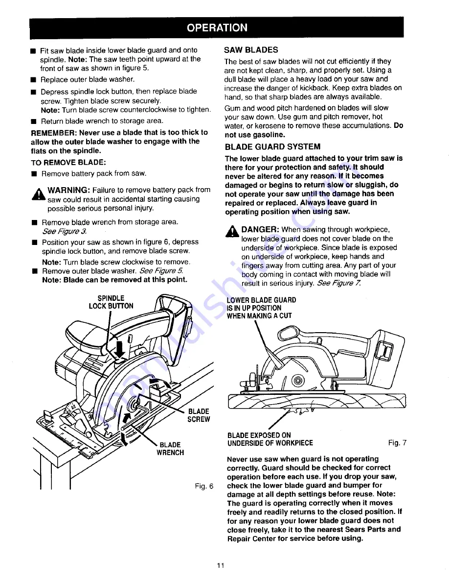 Craftsman 973.113121 Скачать руководство пользователя страница 11