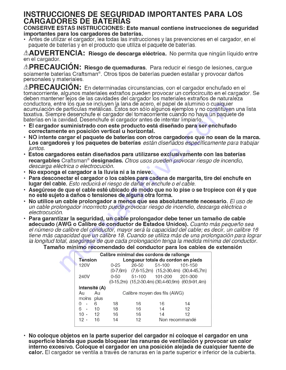 Craftsman 98023 Operator'S Manual Download Page 25