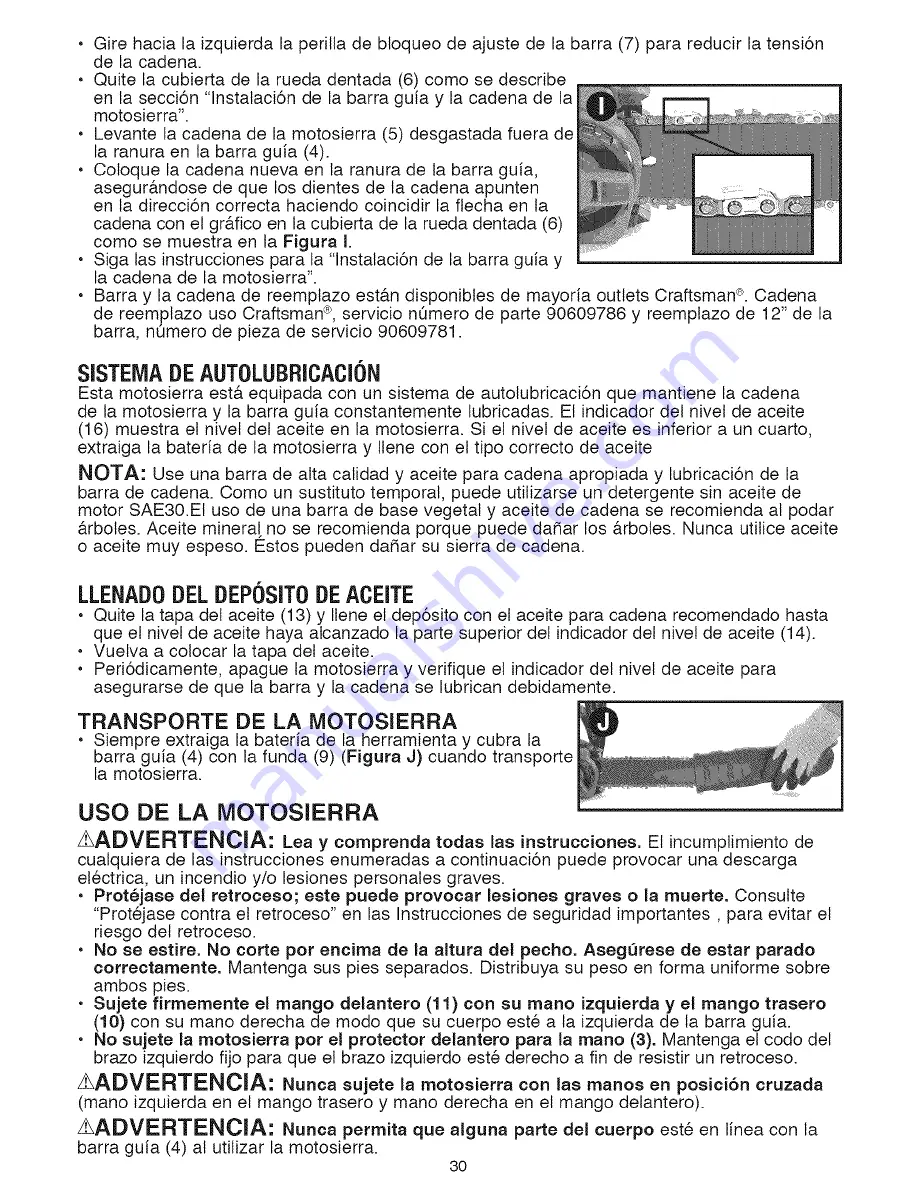 Craftsman 98023 Operator'S Manual Download Page 30