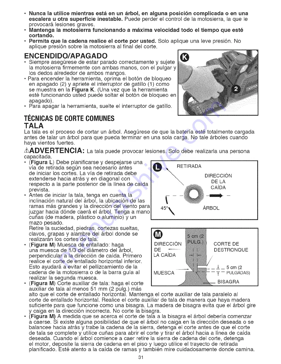 Craftsman 98023 Operator'S Manual Download Page 31