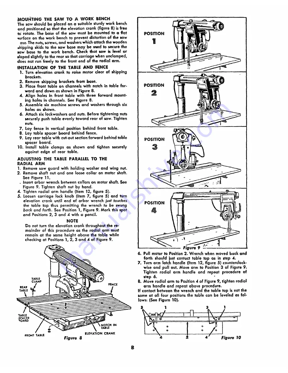 Craftsman ACCRA-ARM 113.29003 Скачать руководство пользователя страница 8