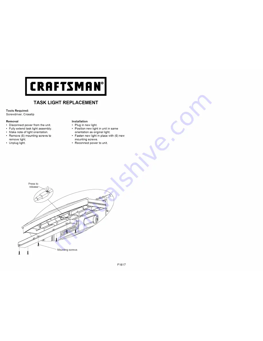 Craftsman AXS 706.59668 Owner'S Manual Download Page 12