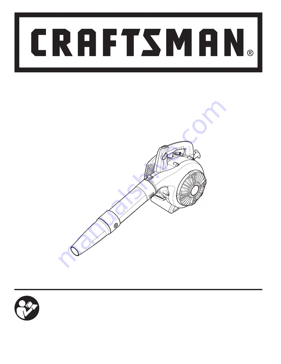 Craftsman B2000 Operator'S Manual Download Page 1