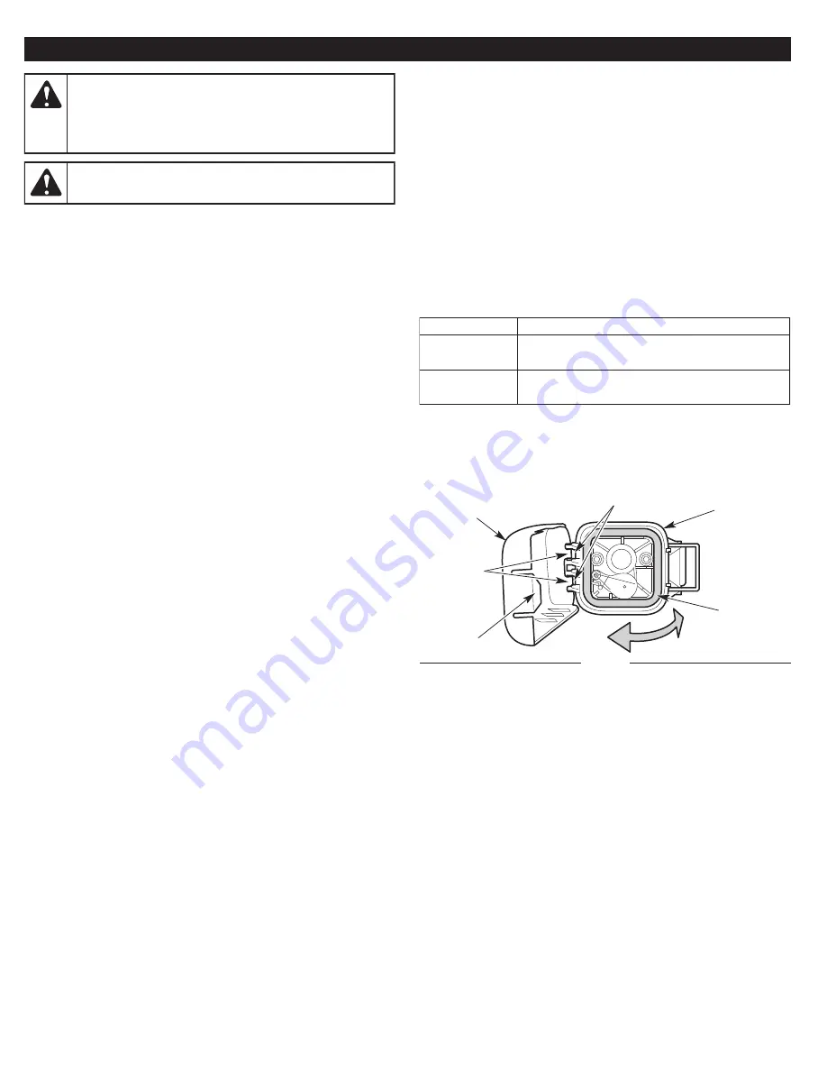 Craftsman B2000 Operator'S Manual Download Page 11