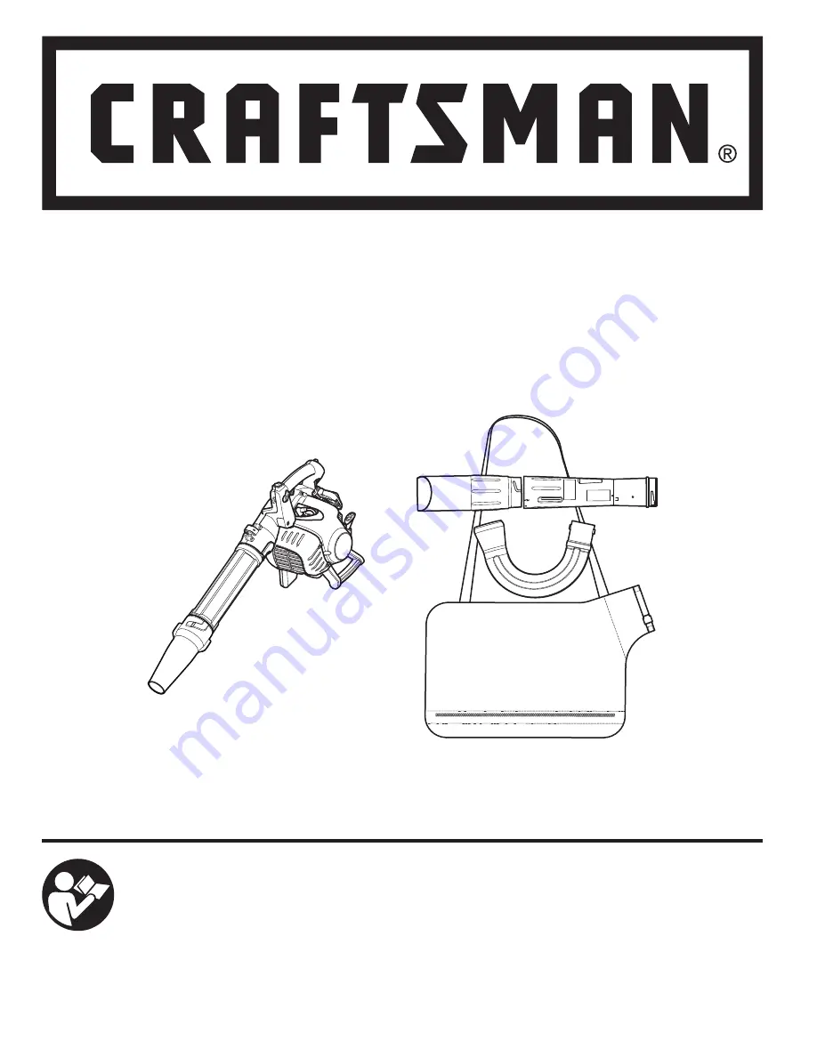 Craftsman BV245 Operator'S Manual Download Page 1