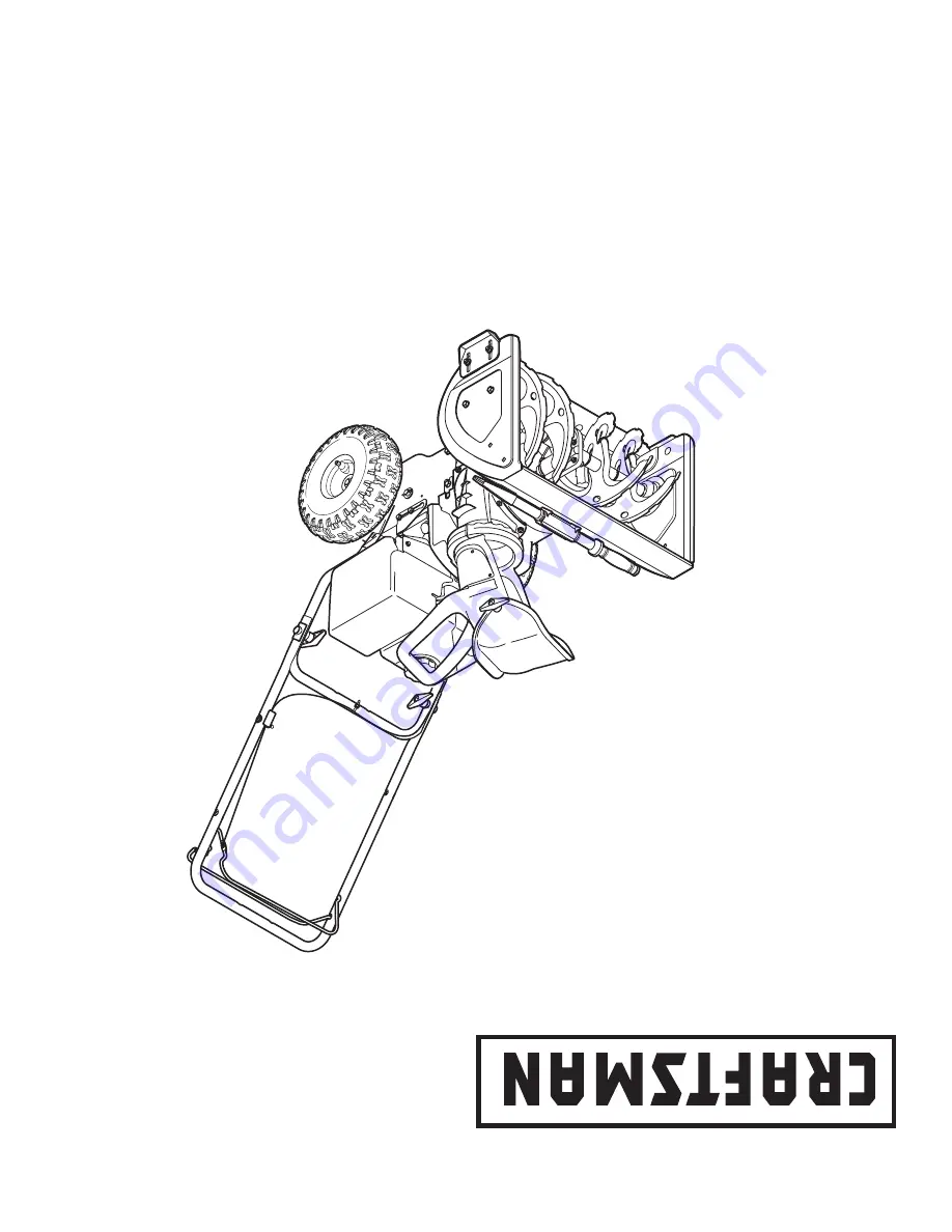 Craftsman C459-52923 Operator'S Manual Download Page 36