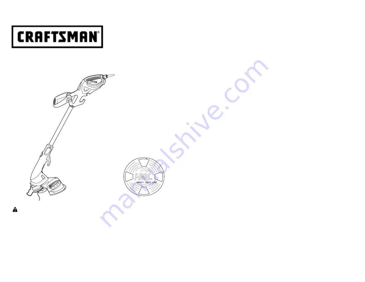 Craftsman C935-51421 Instruction Manual Download Page 1