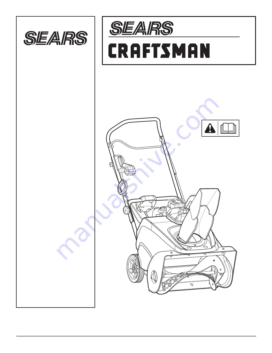 Craftsman C950-52060-1 Скачать руководство пользователя страница 1