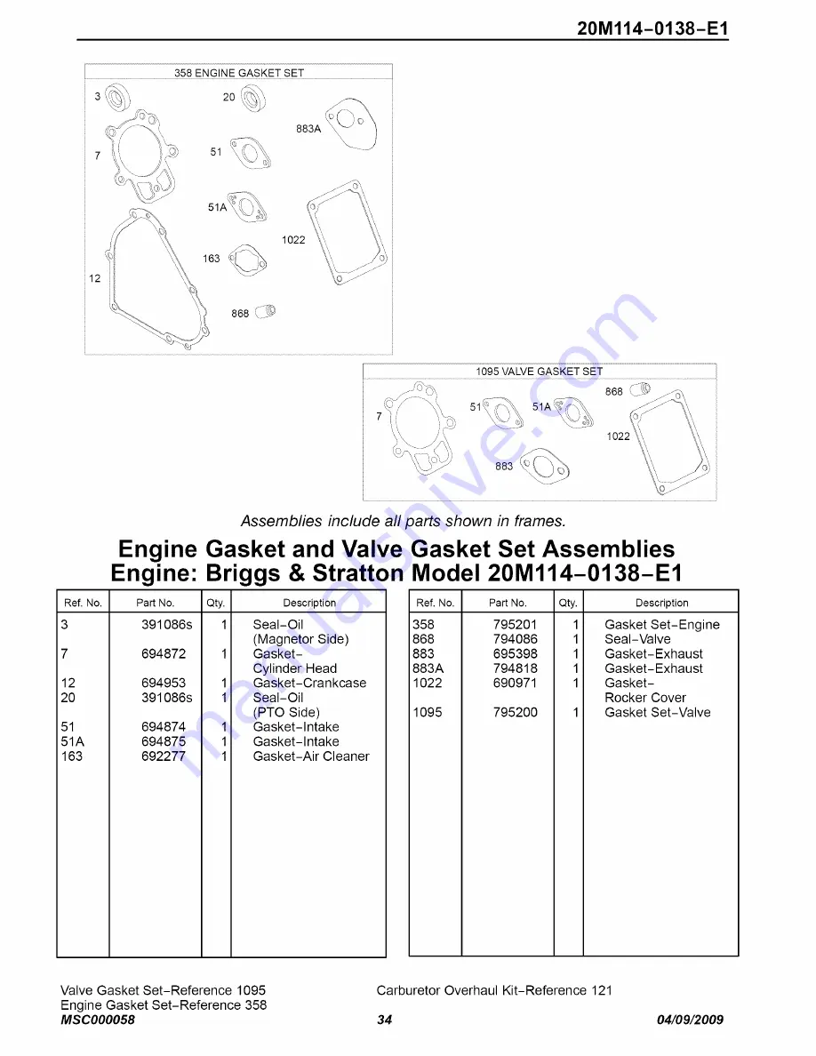 Craftsman C950-52948-0 Owner'S Manual Download Page 72