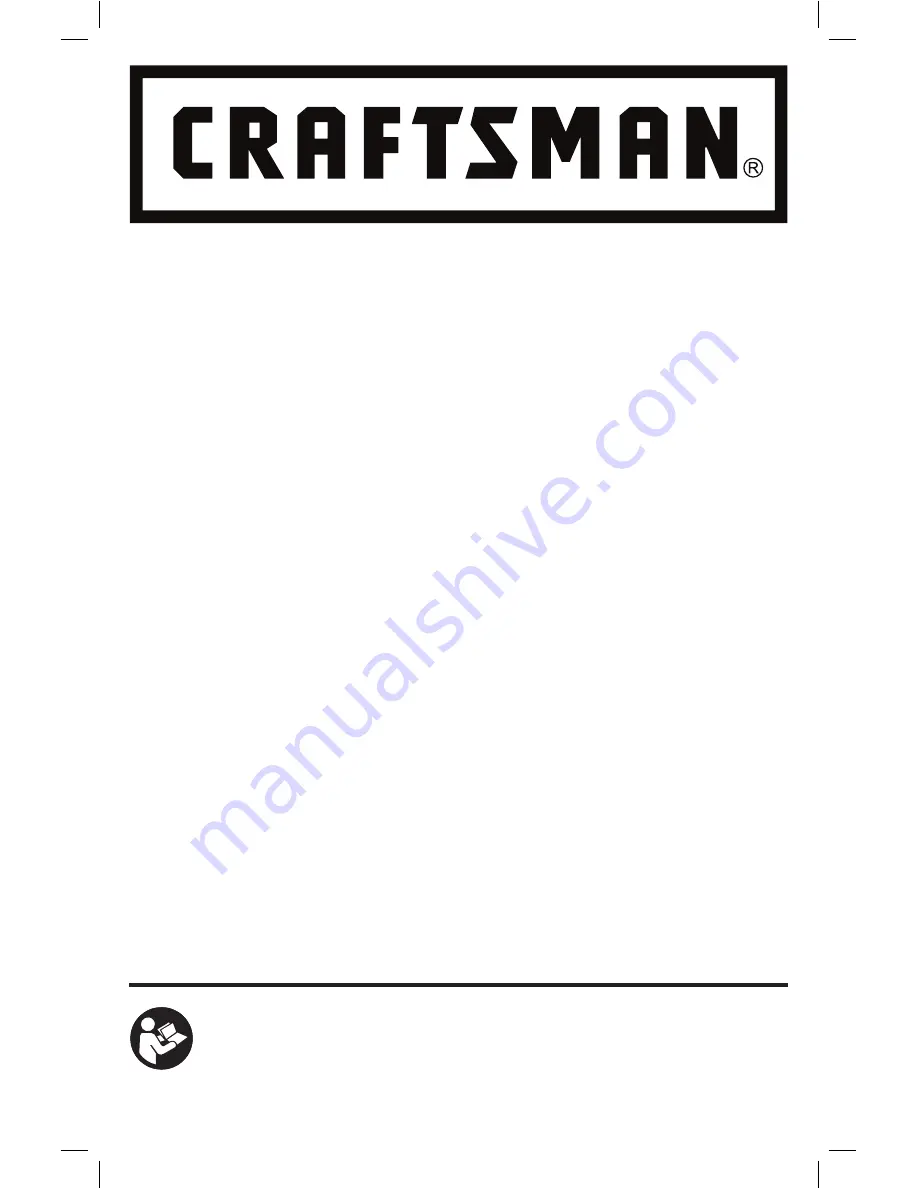 Craftsman CMCBL720 Instruction Manual Download Page 1