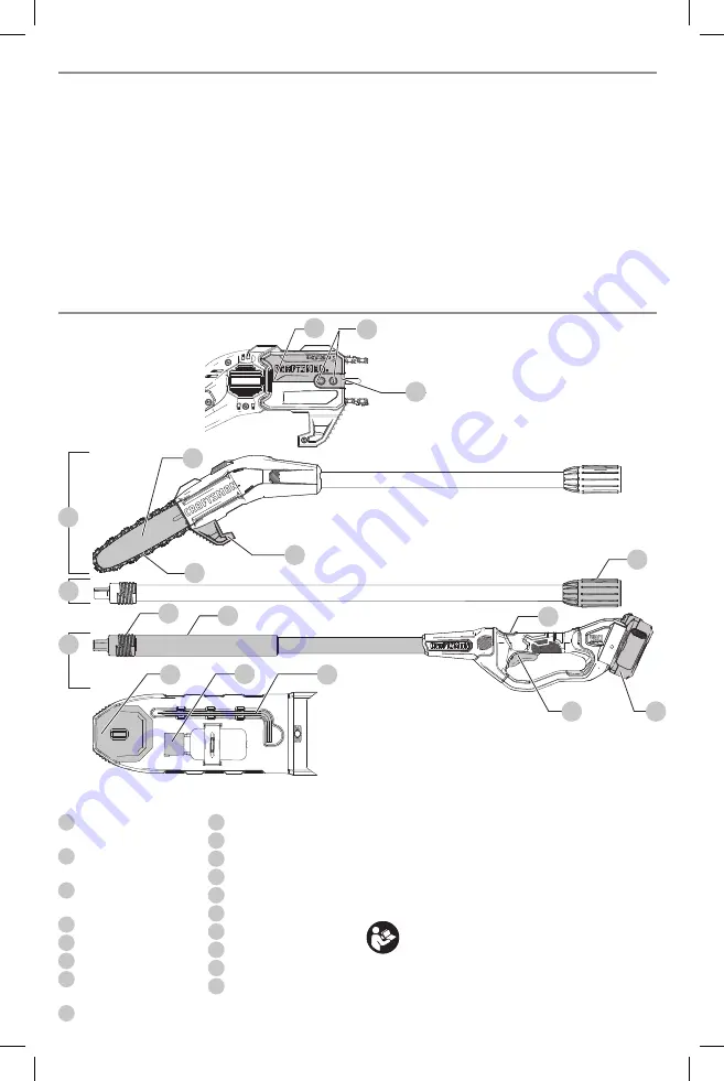 Craftsman CMCCSP20 Instruction Manual Download Page 18