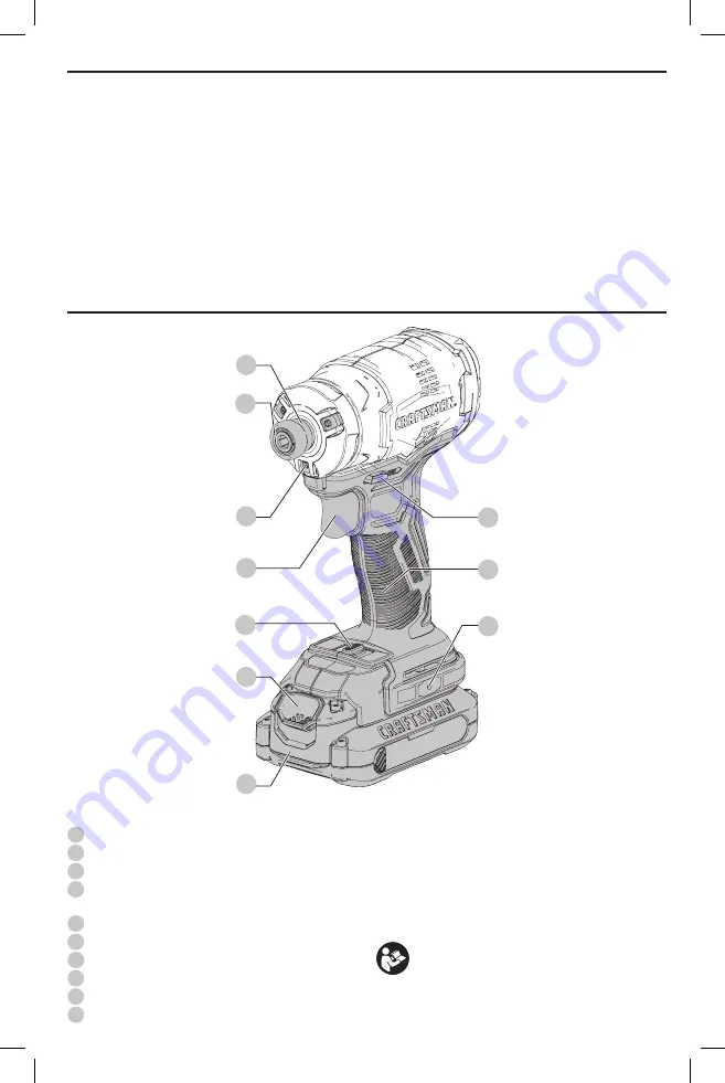 Craftsman CMCF820 Instruction Manual Download Page 13