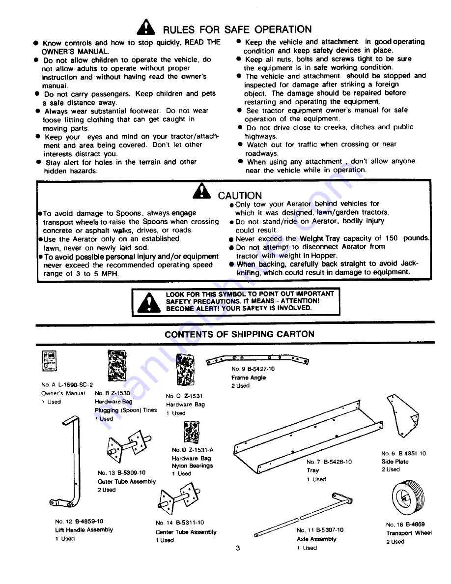 Craftsman CRAFTSMAN 757.243481 Скачать руководство пользователя страница 3