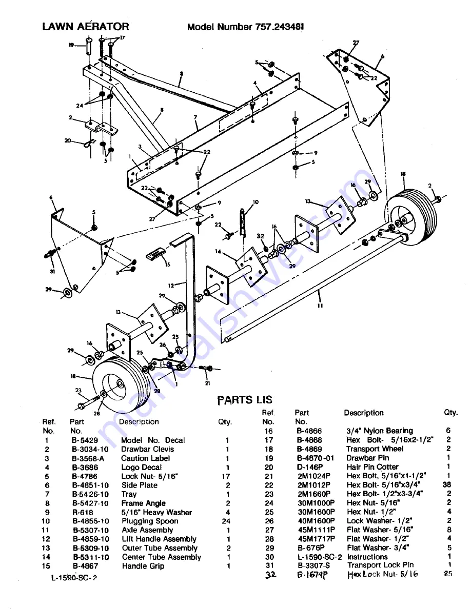 Craftsman CRAFTSMAN 757.243481 Owner'S Manual Download Page 8