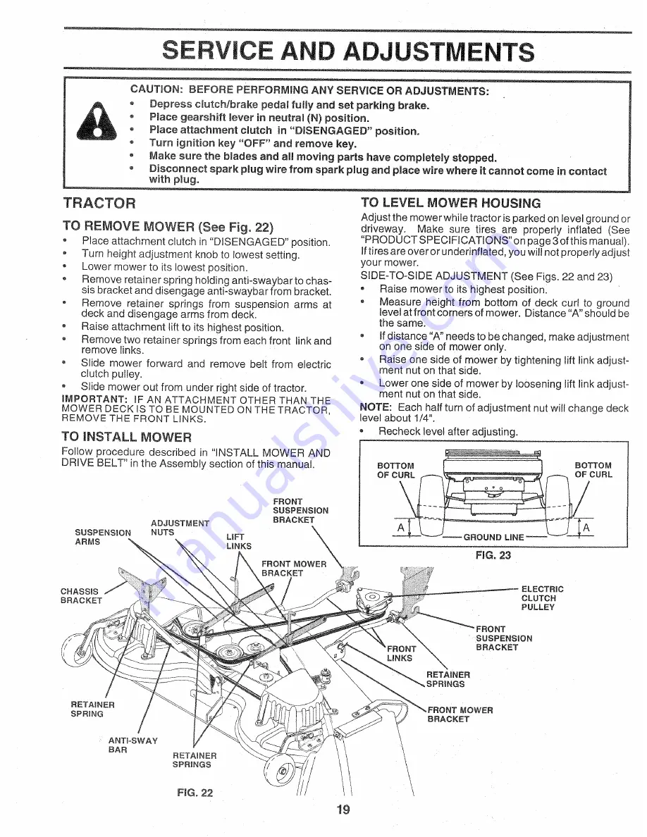 Craftsman Craftsman 917.257720 Owner'S Manual Download Page 19