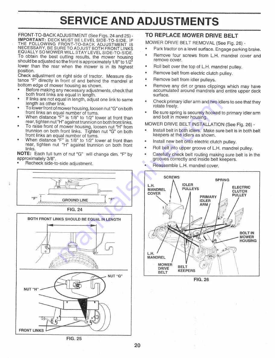 Craftsman Craftsman 917.257720 Owner'S Manual Download Page 20