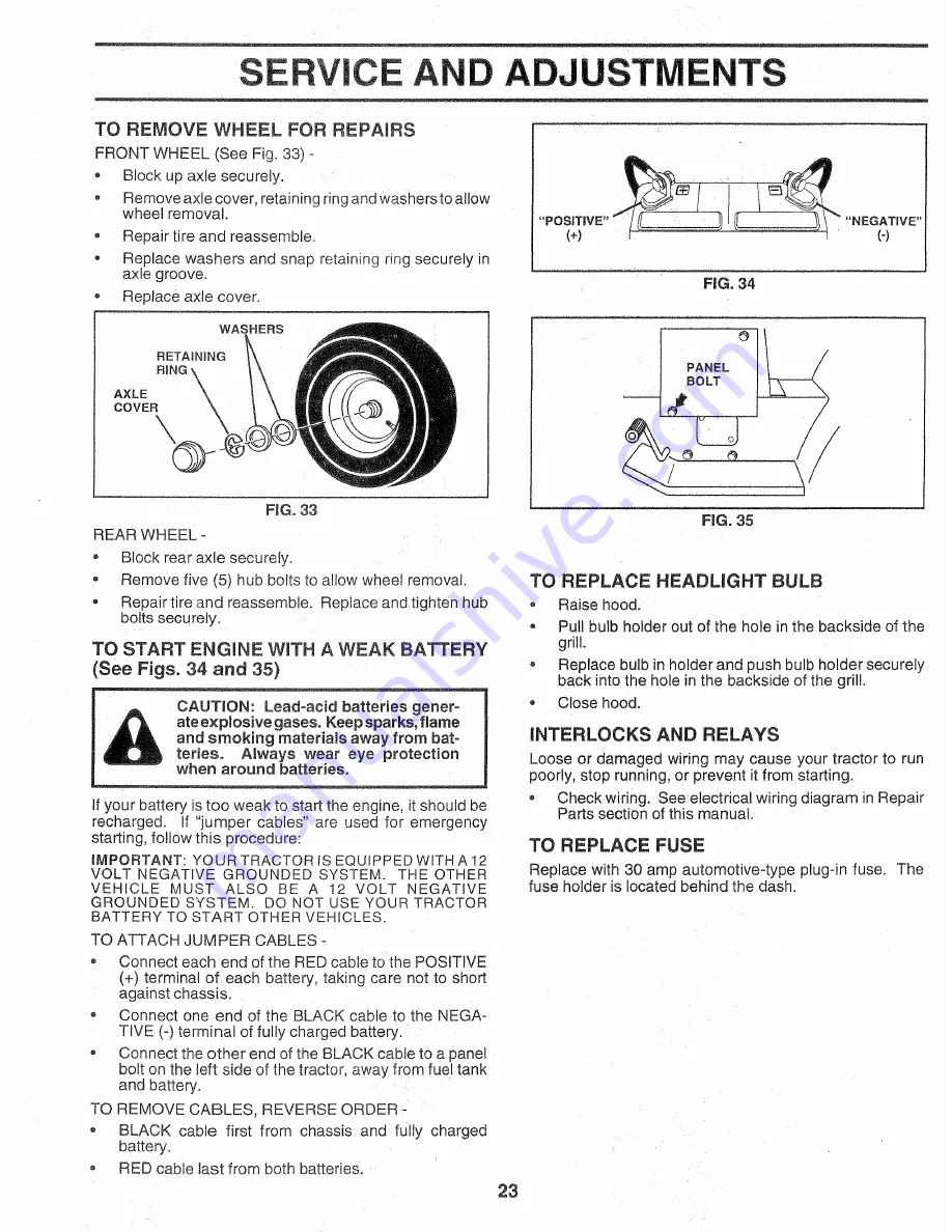 Craftsman Craftsman 917.257720 Owner'S Manual Download Page 23