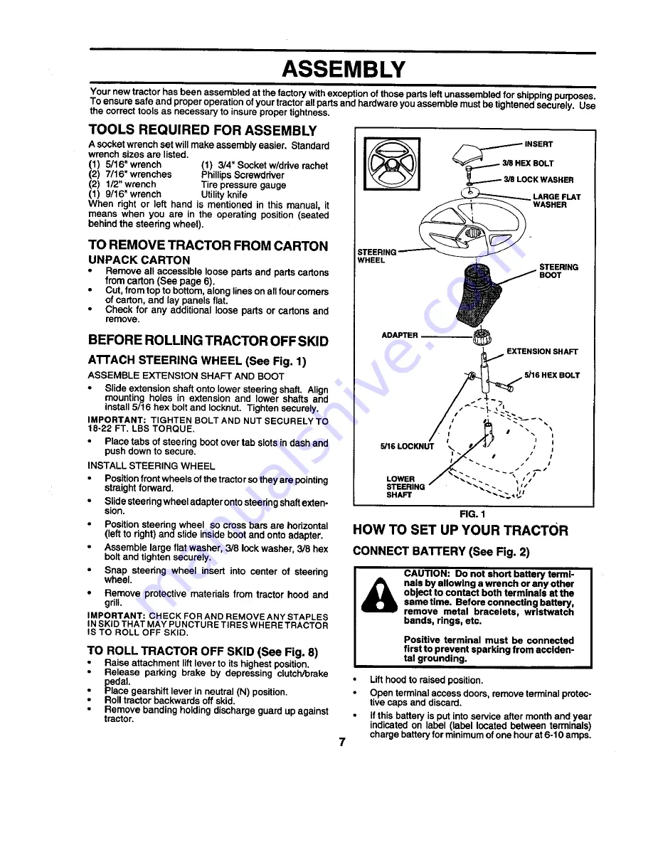 Craftsman Craftsman 917.258562 Owner'S Manual Download Page 7