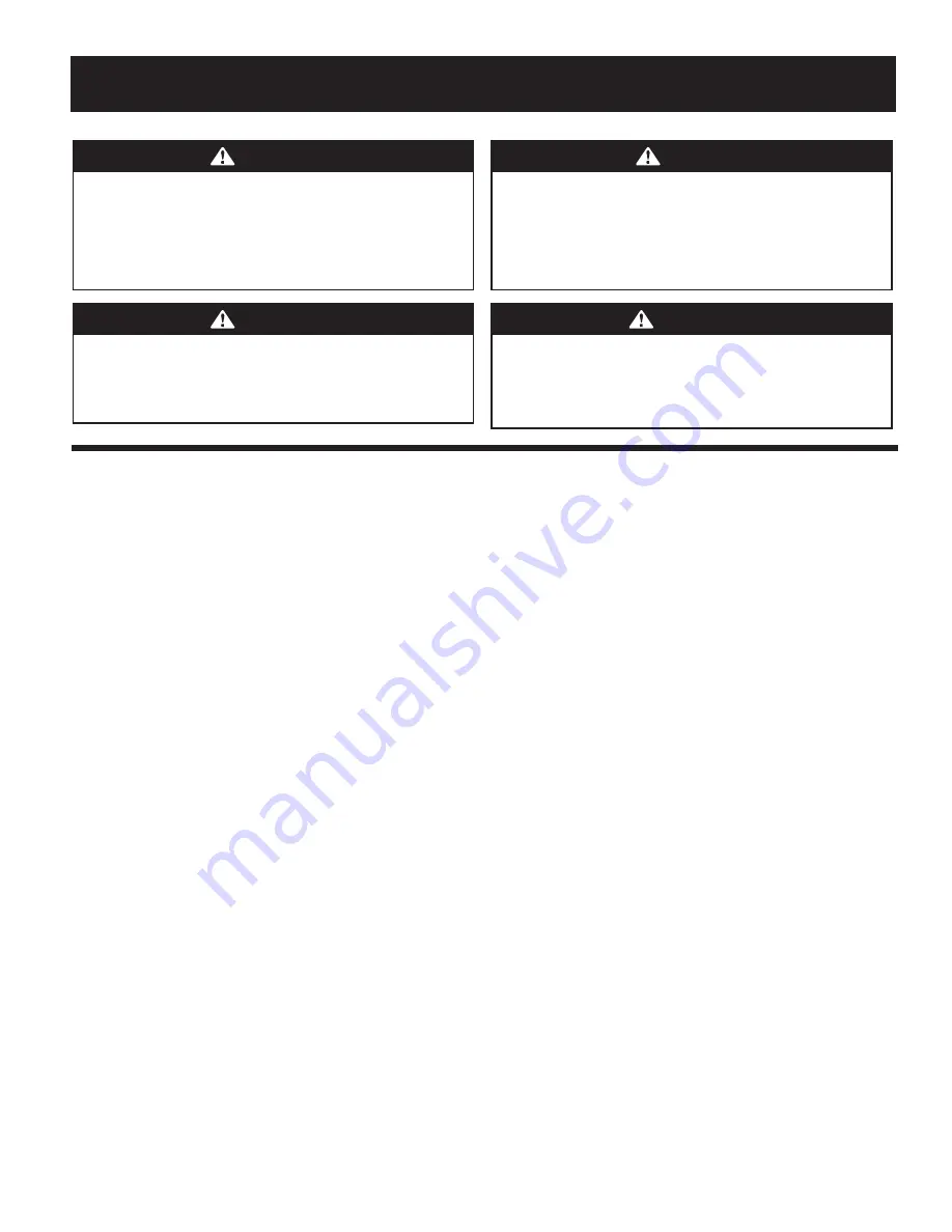 Craftsman CX Series Operator'S Manual Download Page 3