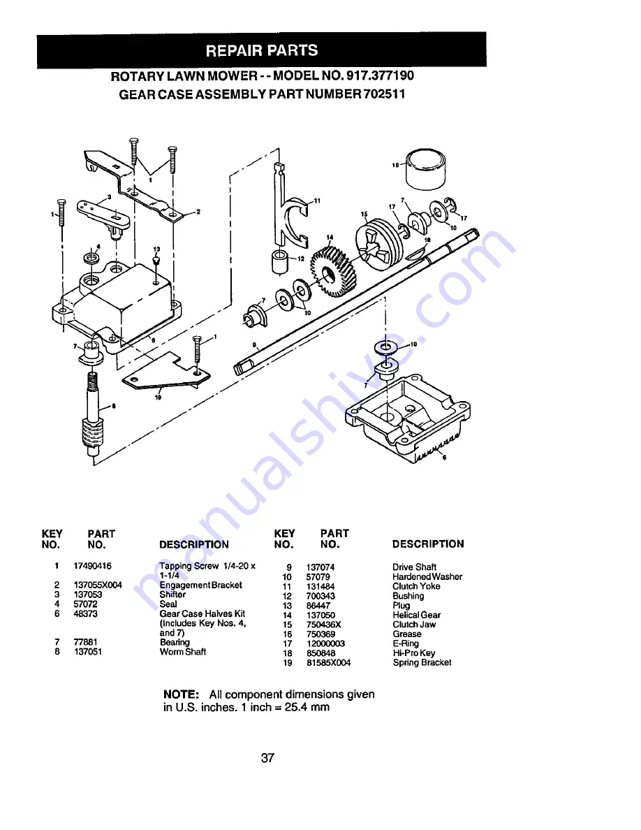 Craftsman Eager 1 Скачать руководство пользователя страница 37