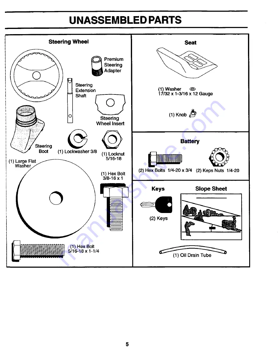 Craftsman ELECTRIC START 42