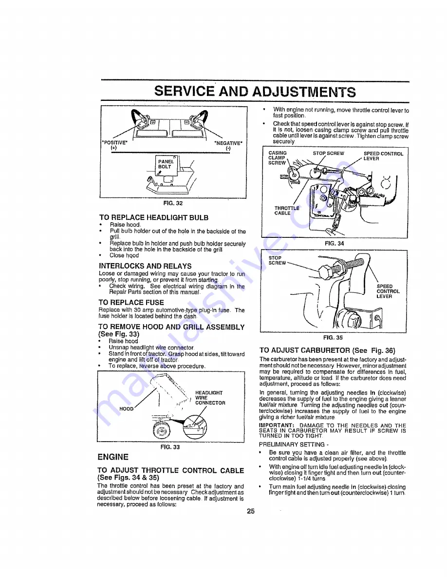 Craftsman EZ 917.258692 Owner'S Manual Download Page 25