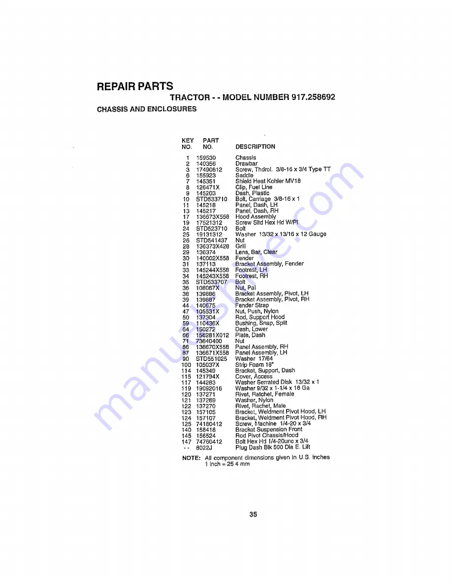 Craftsman EZ 917.258692 Owner'S Manual Download Page 35