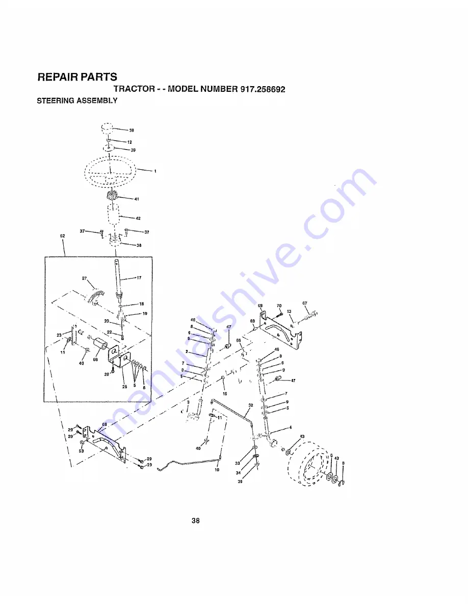 Craftsman EZ 917.258692 Скачать руководство пользователя страница 38