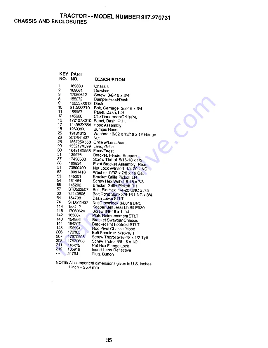 Craftsman EZ 917.270731 Owner'S Manual Download Page 35