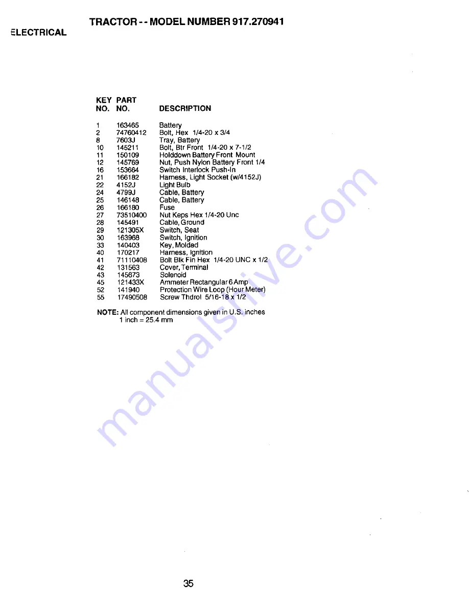 Craftsman EZ 917.270941 Owner'S Manual Download Page 35