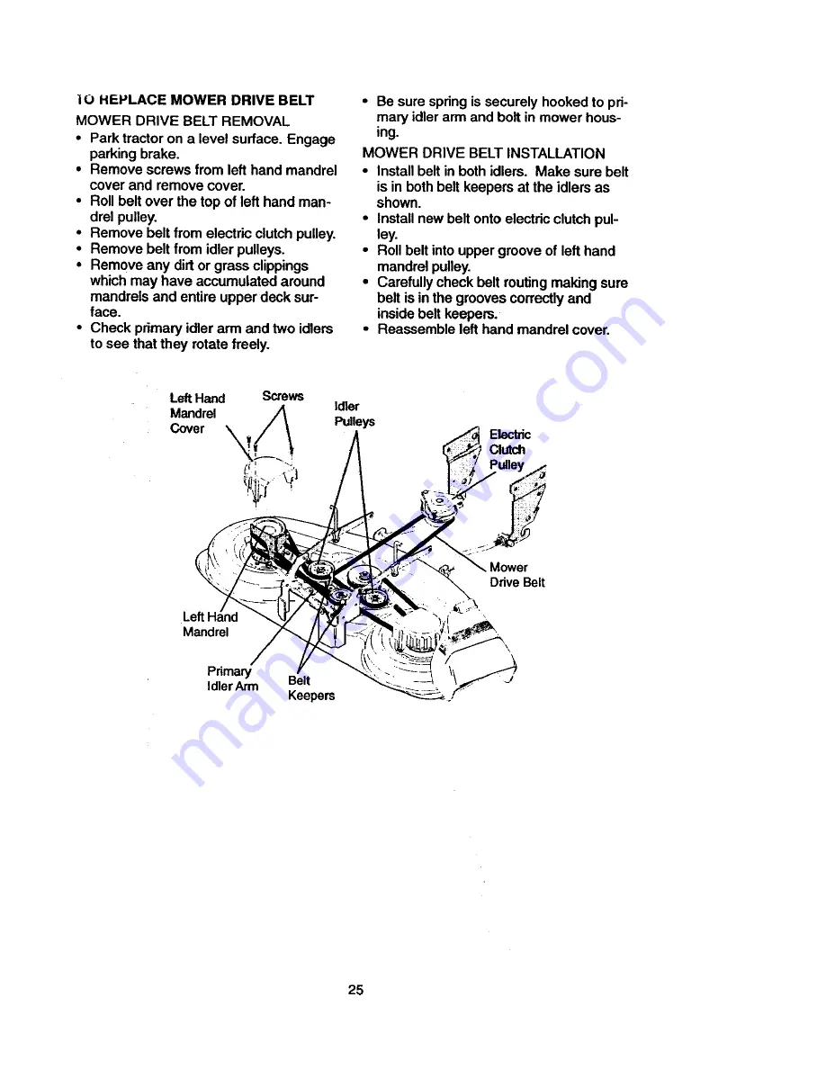 Craftsman EZ 917.272040 Owner'S Manual Download Page 25