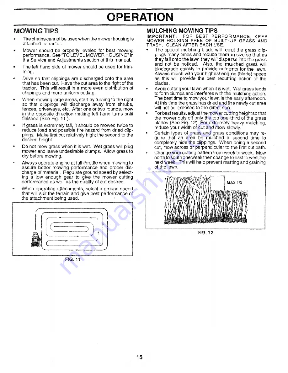 Craftsman EZ3 917.258572 Owner'S Manual Download Page 15