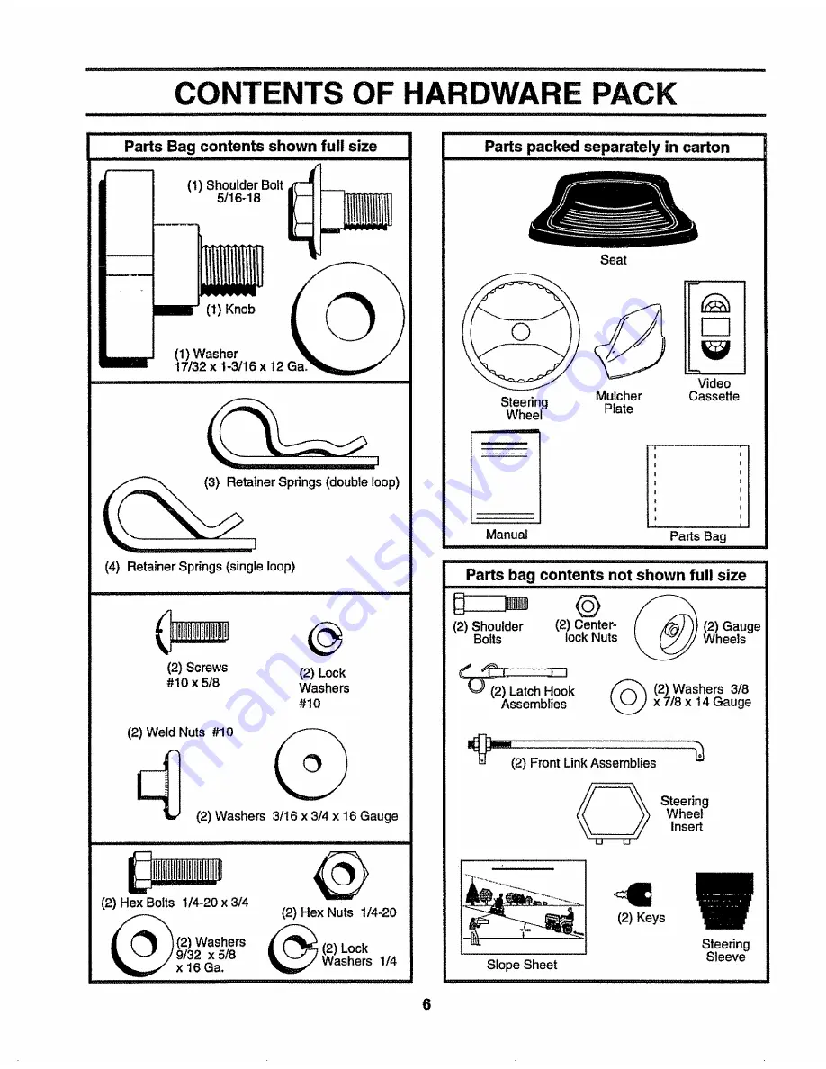 Craftsman EZ3 917.258590 Owner'S Manual Download Page 6