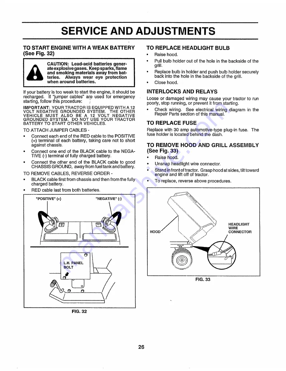 Craftsman EZ3 917.258590 Owner'S Manual Download Page 26